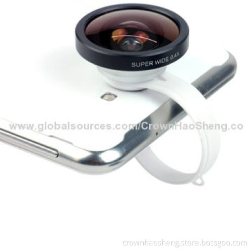Clip 0.4X, super wide angle for iPhone 4S/5/5S, Samsung S3/S4/S5